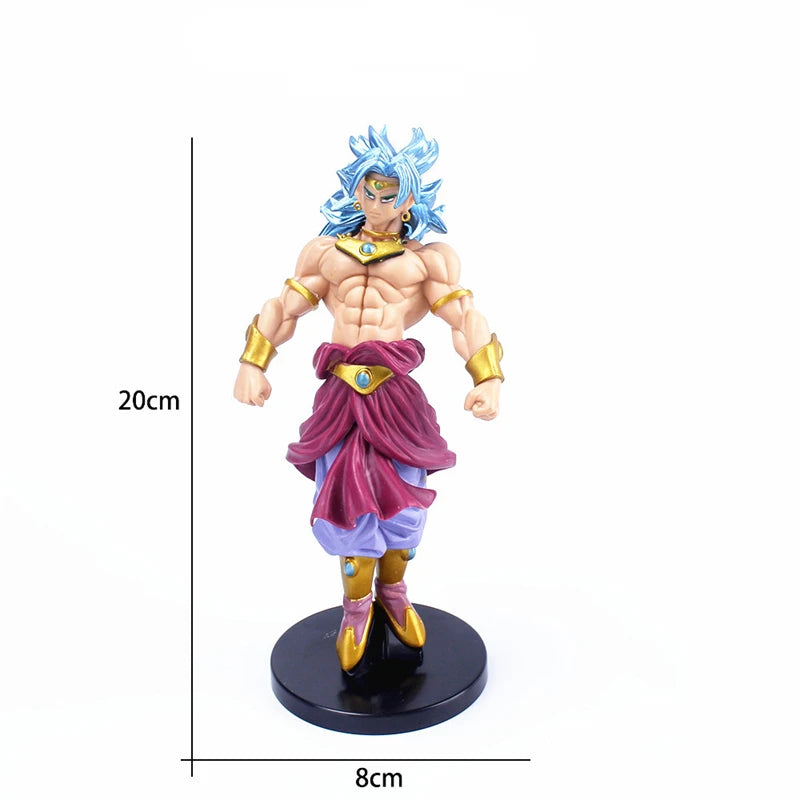 20cm Dragon Ball Anime Figure Broli Super Figma Toys DBZ Super Action Figurine PVC Collection Model Toys For Kids Gifts