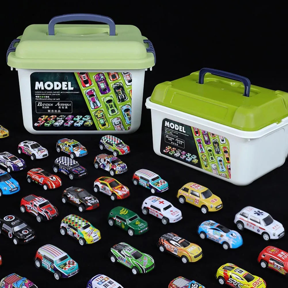 Mini Alloy Car Set