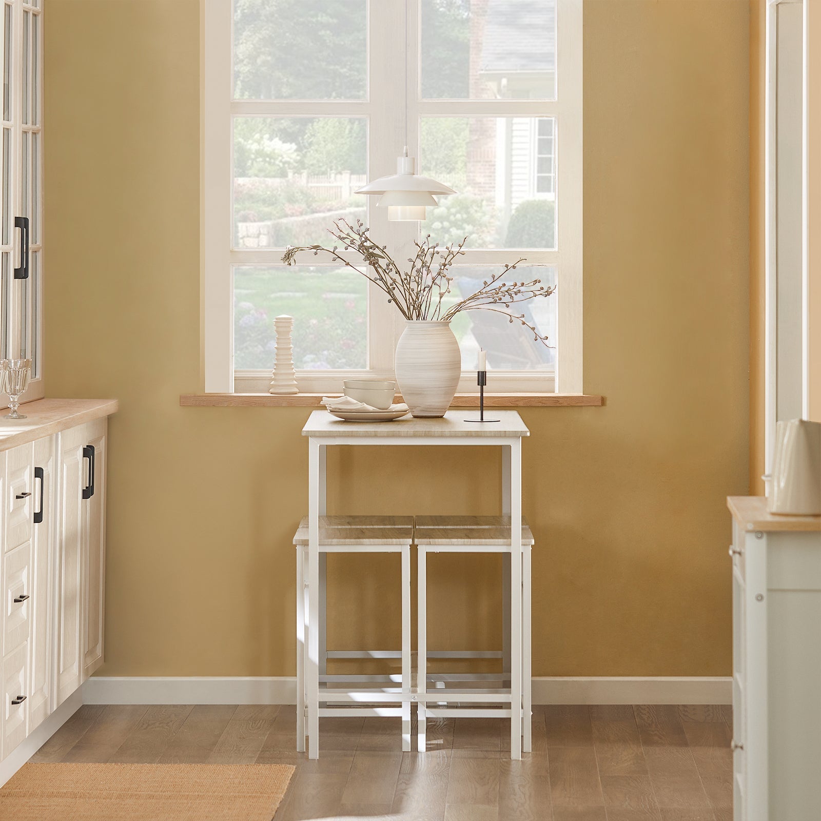 SoBuy 5‑Piece Bar Table