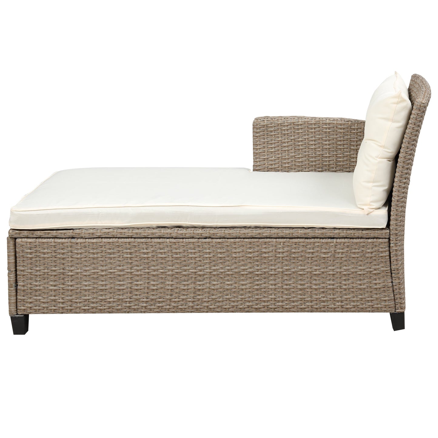 4 piece Wicker Patio Set for Outdoor