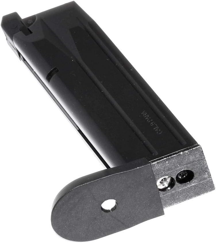 Airsoft Magazine WE-TECH 25rd Gas Magazine for WE Bulldog Tokyo Marui PX4 GBB Pistol Black