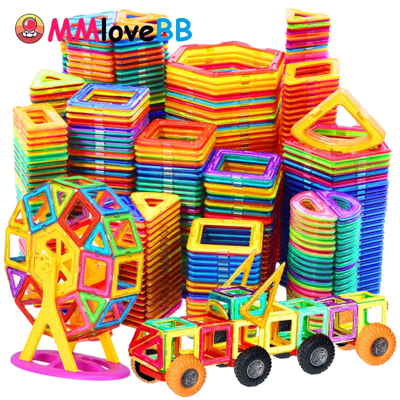 100-Piece Magnetic Blocks for Children Building Set