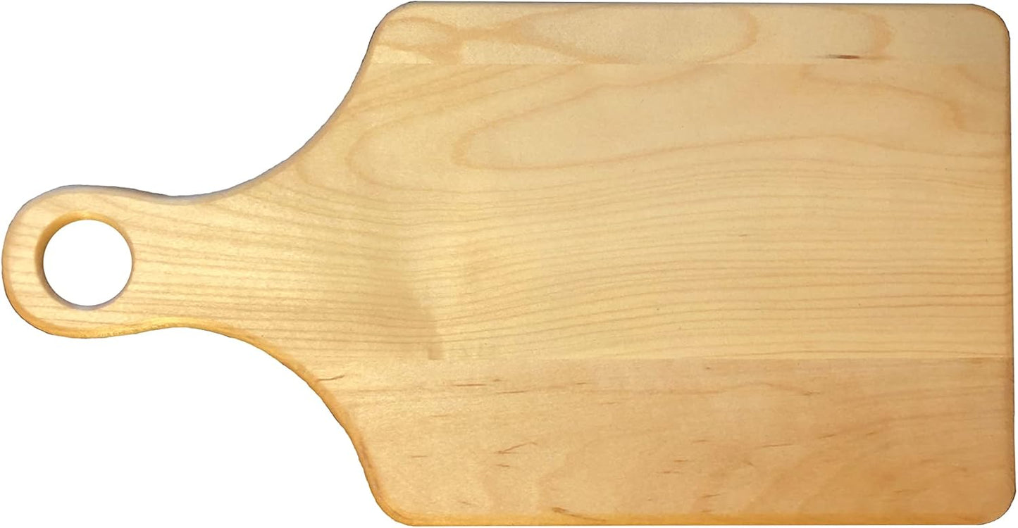 Personalized Paddle Cutting Board - Customizable Kitchen Accessory