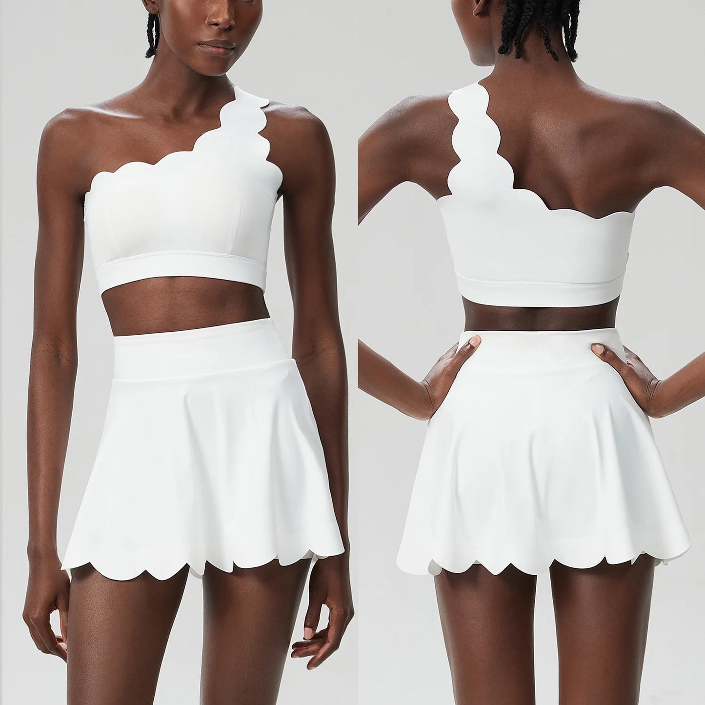 Coco One Shoulder Dress for women, elegant midi dress with asymmetrical design for summer parties.