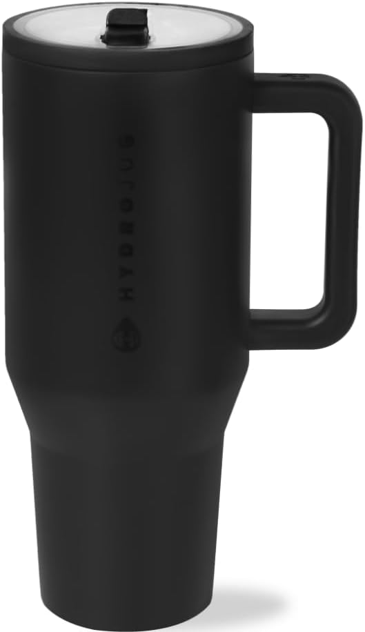 Leakproof insulated water bottle with handle