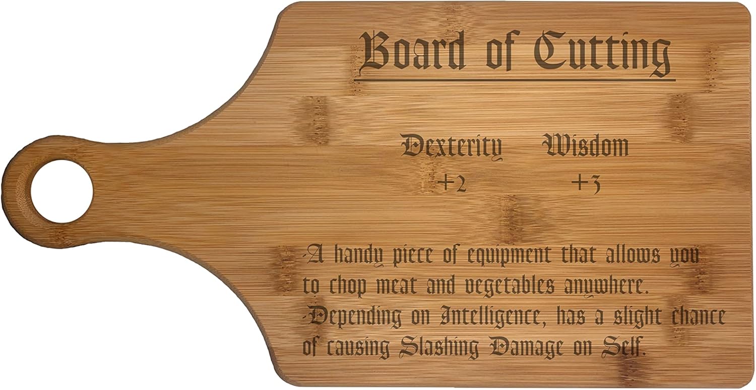 Personalized Paddle Cutting Board - Customizable Kitchen Accessory