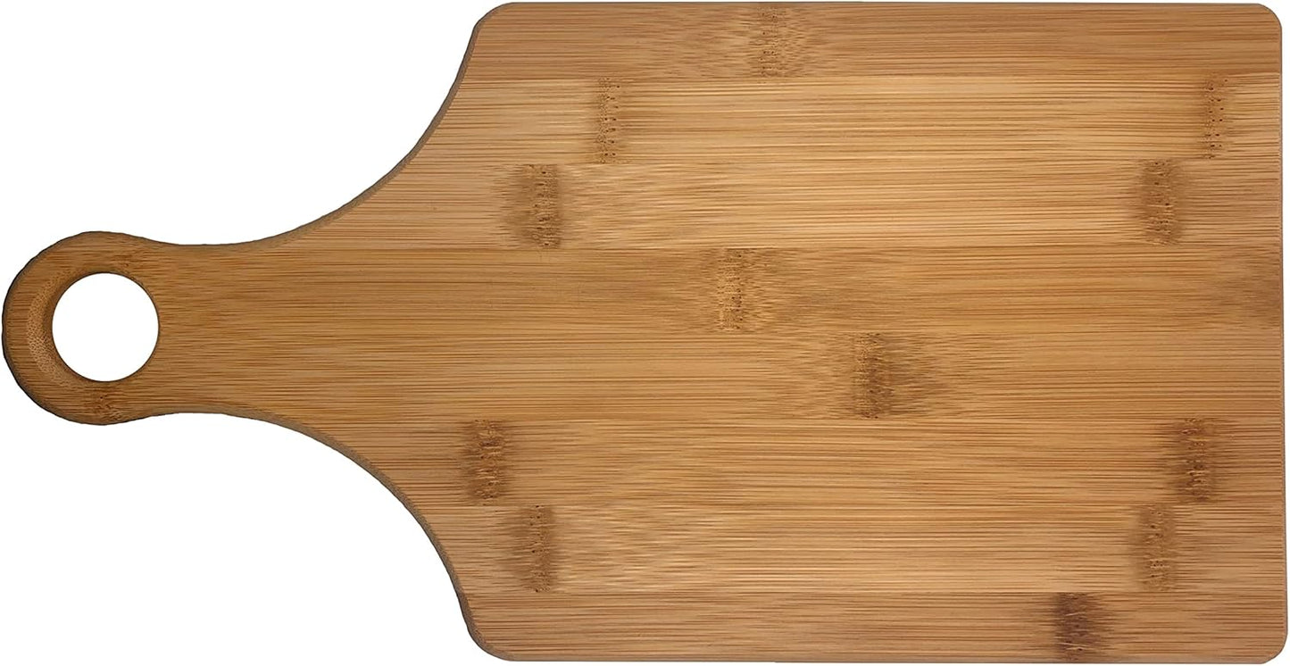 Personalized Paddle Cutting Board - Customizable Kitchen Accessory