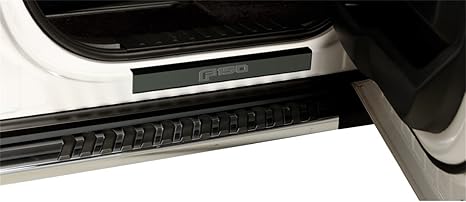 Putco Super Duty Black Door Sill Plates Kit for Ford F250 F350 F450 F550 (2017-2022)