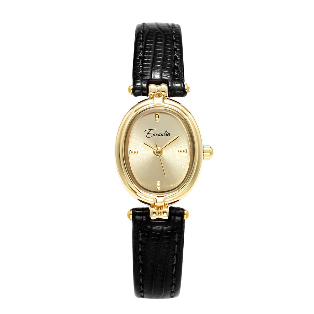 round-shaped-womens-leather-fashion-watch-brown