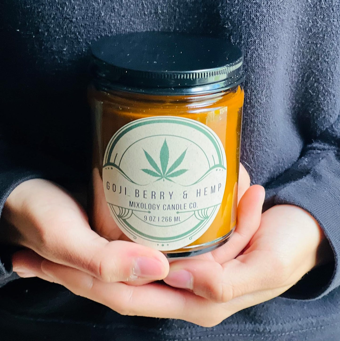 Eco-Friendly Candles Goji Berry Hemp Fragrance – Natural, Aromatic, and Sustainable Home Scent