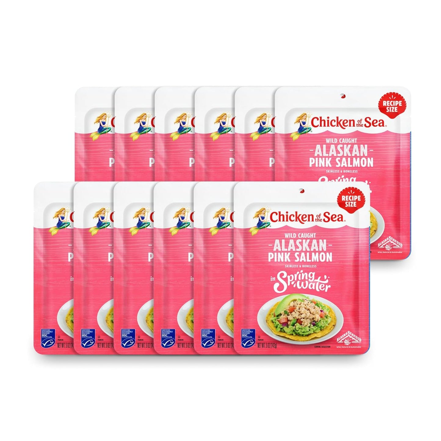 wild caught pink salmon