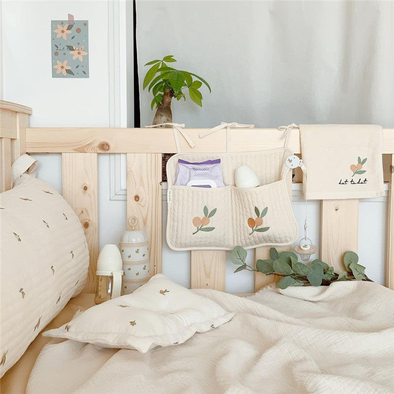 Bed Storage Hanging Bag Baby Bottle Diaper