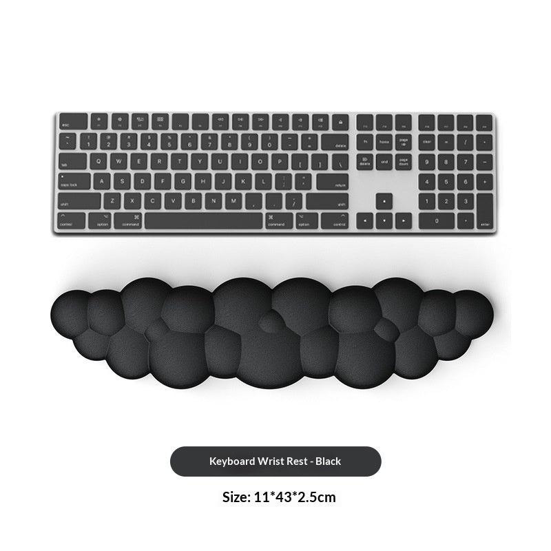 Anti-Slip Cloud Wrist Rest Mouse Pad For The Office