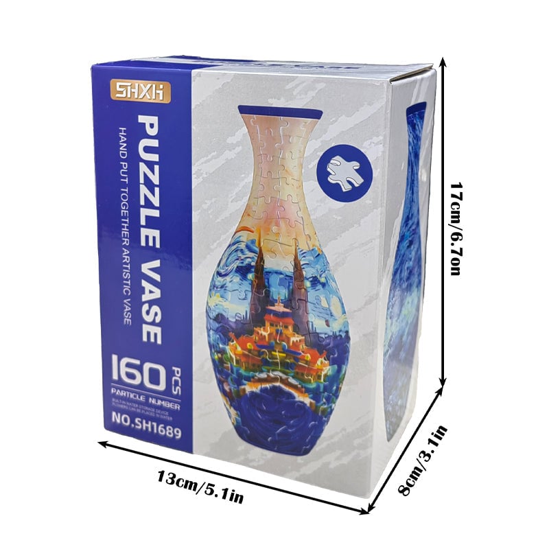 🎅CHRISTMAS HOT SALE-49% OFF🎄🎄3D Art Puzzle Vase