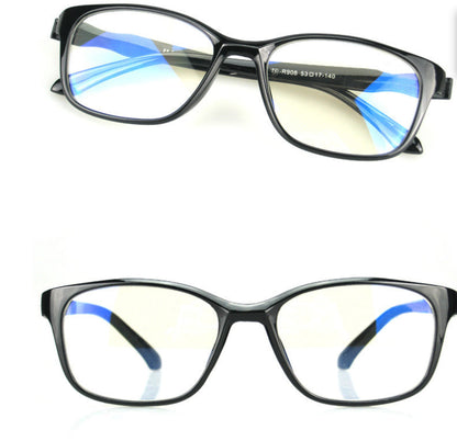 Fashionable Ultra-light TR90 Blue-light-blocking Plain Glasses
