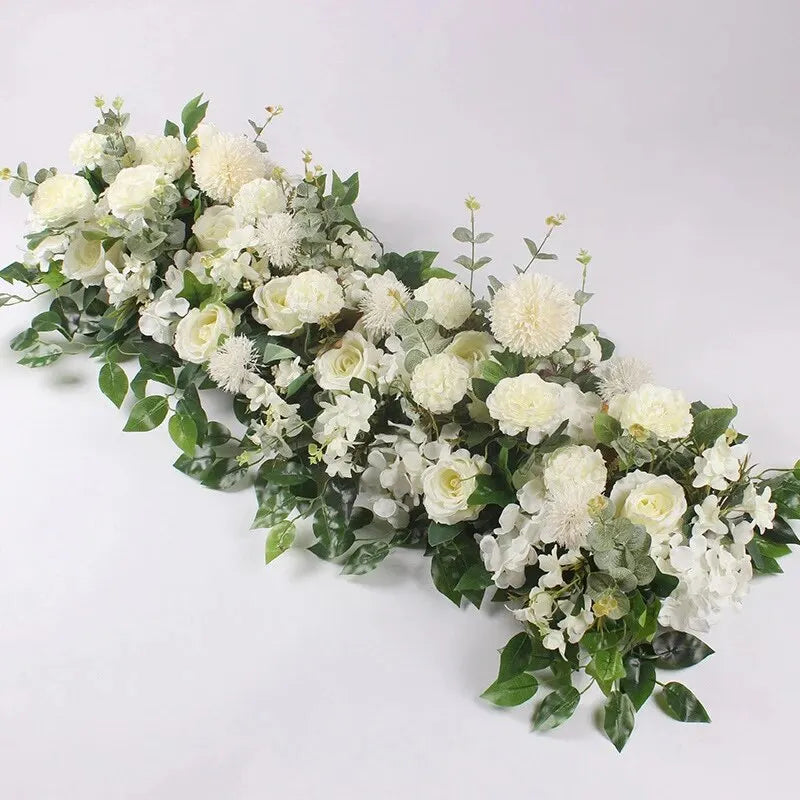 100cm White Rose Flower