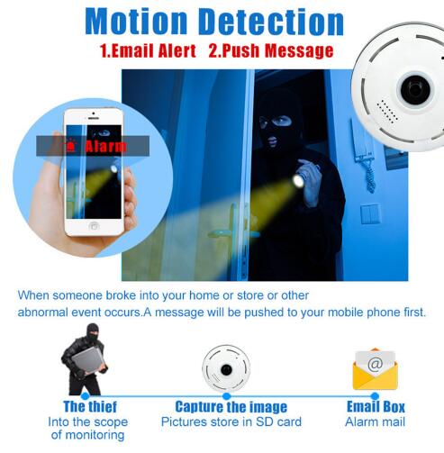 Cobell 960P indoor wireless camera with VR and night vision
