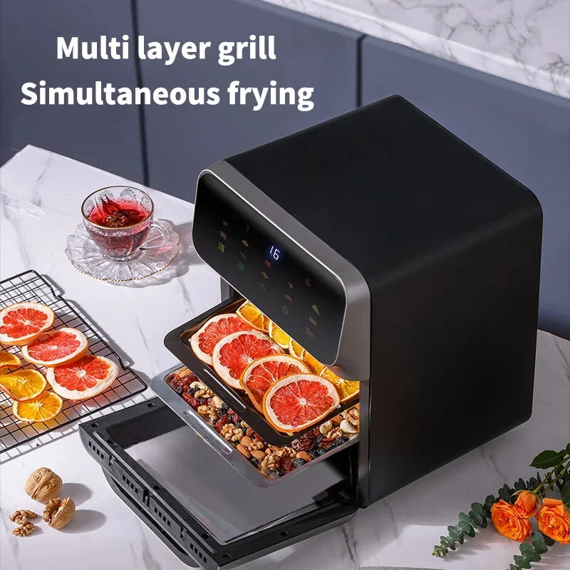 10L large capacity electric air fryer for oil-free healthy cooking