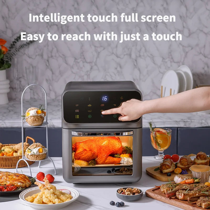 10L large capacity electric air fryer for oil-free healthy cooking