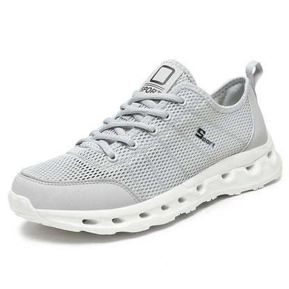 Summer New Hollowed-out Mesh Breathable Casual Sports Running Shoes