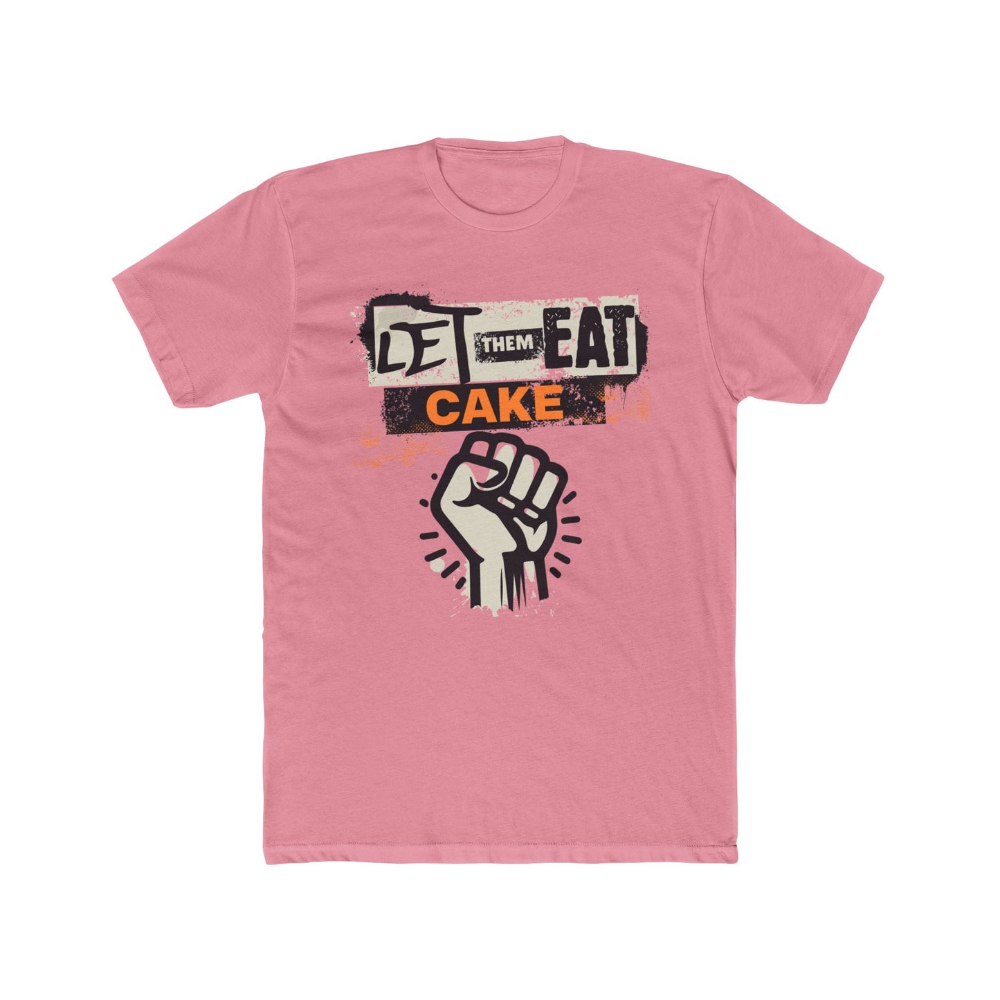 Let Them Eat Cake Unisex Cotton Crew Tee