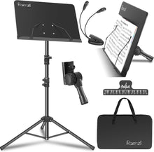 Adjustable Sheet Music Stand with Carrying Bag