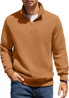 Quilted Sweatshirt