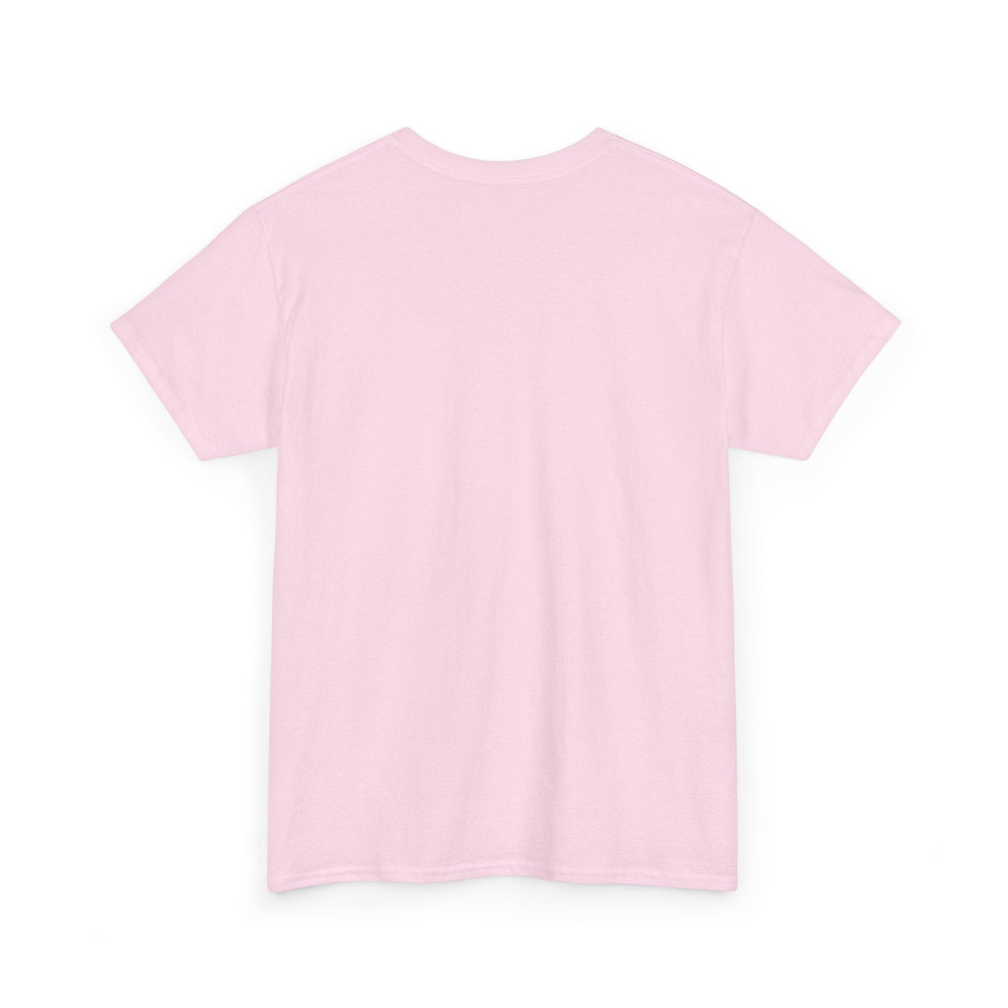 Valentine's Vibes Unisex Heavy Cotton Tee - Cute Cat Graphic T-Shirt