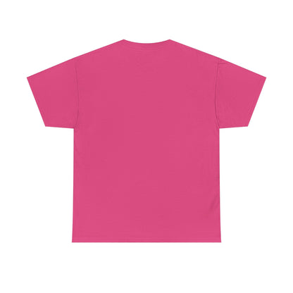 Valentine's Vibes Unisex Heavy Cotton Tee - Cute Cat Graphic T-Shirt