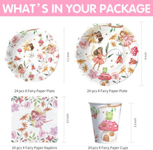 Fairy Party Decorations Tableware