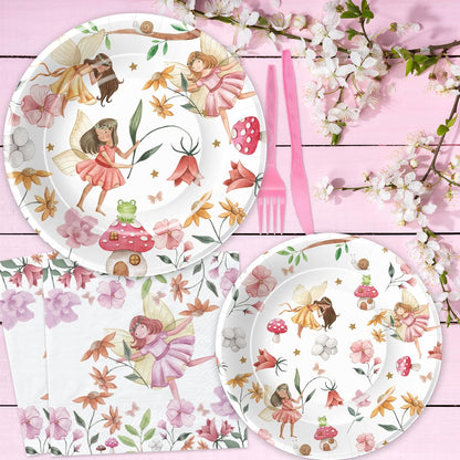 Fairy Party Decorations Tableware
