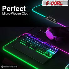 RGB gaming mouse pad