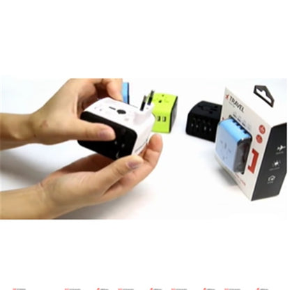 Multi-Function Universal Travel Adapter Socket with USB Port | Compatible with 170+ Countries | 100V-250V