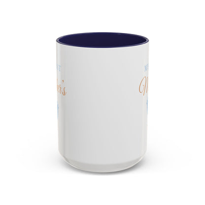 My First Mother's Day Accent Coffee Mug - Boy Mom Mother's Day Mug