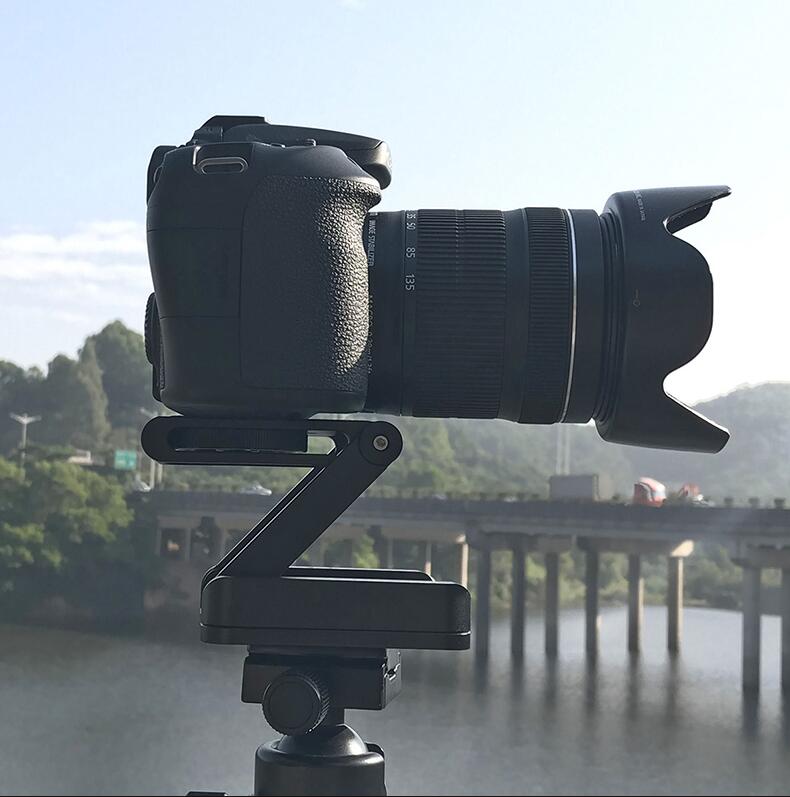 Compatible with Apple, Ulanzi Z Flex Tilt Tripod Head Aluminum Alloy Folding Quick Release Plate Stand Mount Spirit Level For Phones Camera image 1