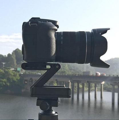 Compatible with Apple, Ulanzi Z Flex Tilt Tripod Head Aluminum Alloy Folding Quick Release Plate Stand Mount Spirit Level For Phones Camera image 1