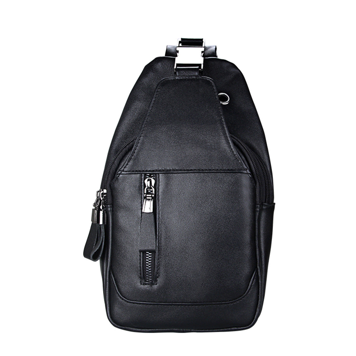 Men's First-Layer Cowhide Crossbody Bag