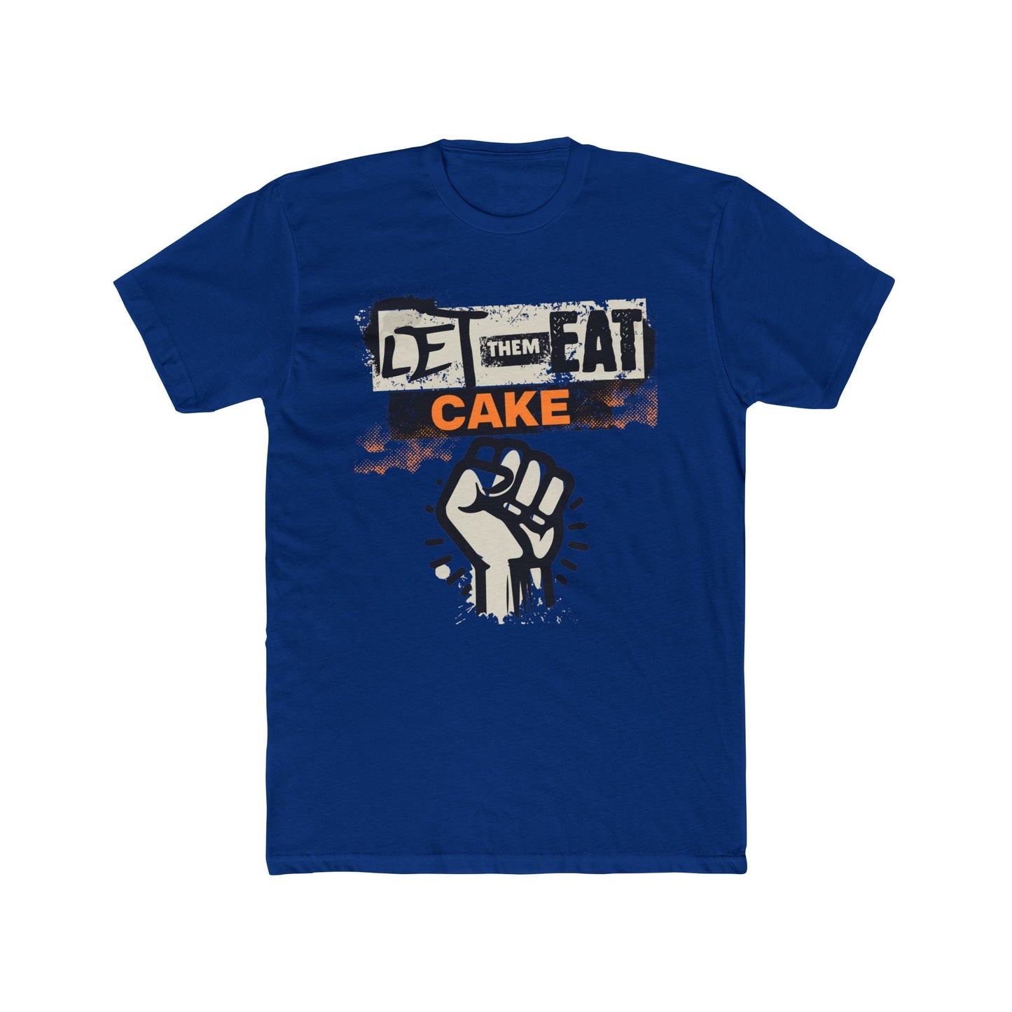 Let Them Eat Cake Unisex Cotton Crew Tee
