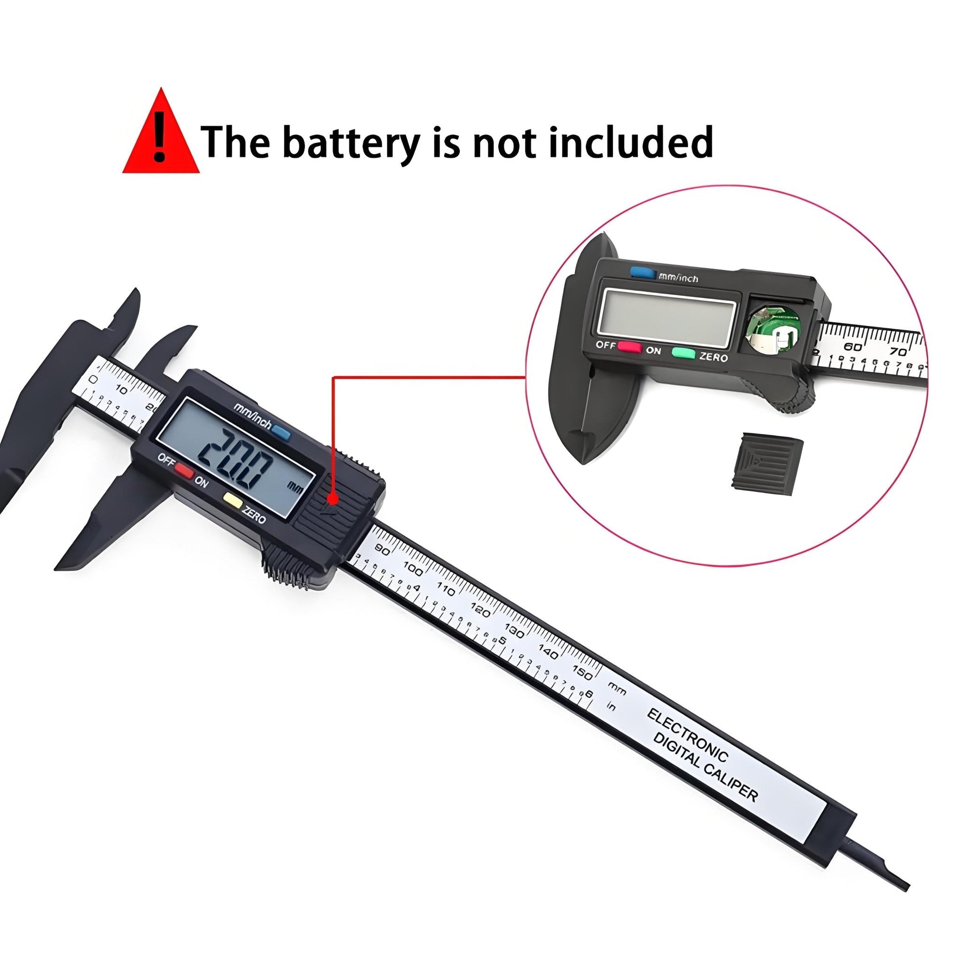 Digital caliper measuring tool for precise measurements – 150mm Vernier

