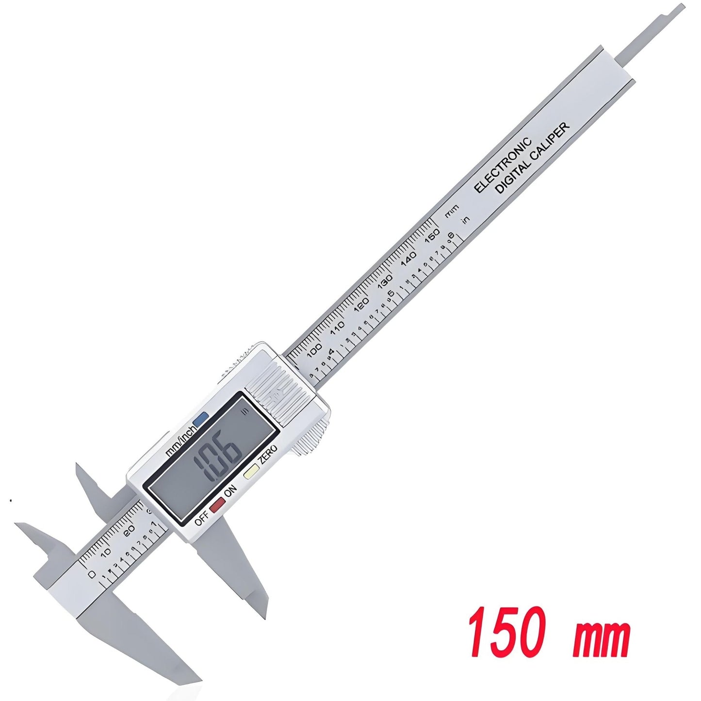 150mm Digital Vernier Caliper – Electronic Measuring Micrometer Tool