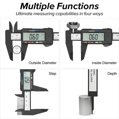 Digital caliper measuring tool for precise measurements – 150mm Vernier

