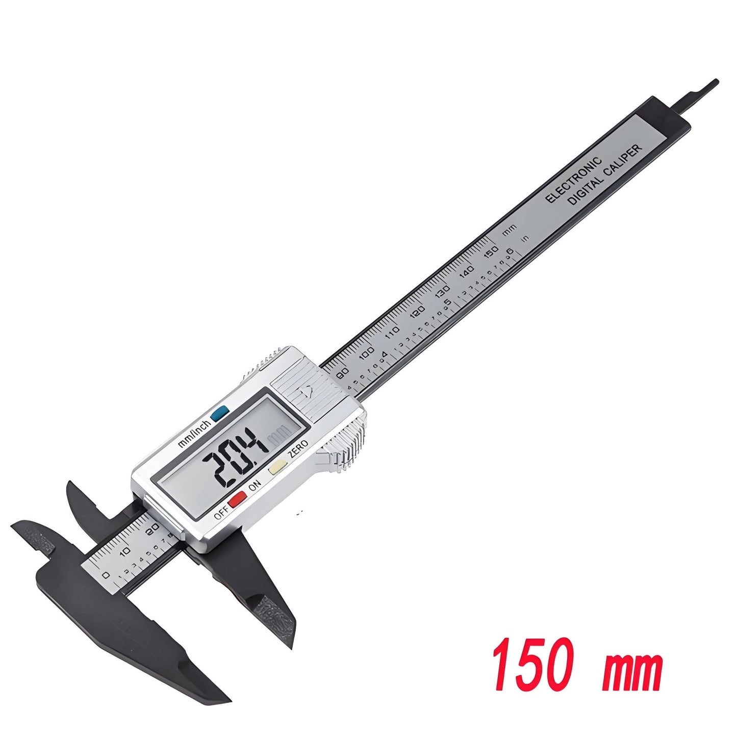 150mm Digital Vernier Caliper – Electronic Measuring Micrometer Tool