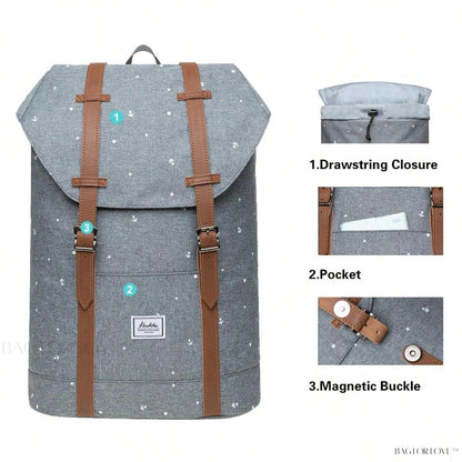 BagForLove - Retro Chic Women's Travel Backpack