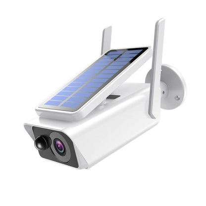 Outdoor WiFi camera with 1080P CMOS sensor and solar charging