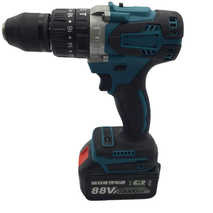 21V cordless impact drill electric screwdriver for home repairs