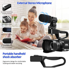 New Handheld High-Definition Digital Video Camera 4K Conference Camera Recorder Short Video Camera Dv image 2