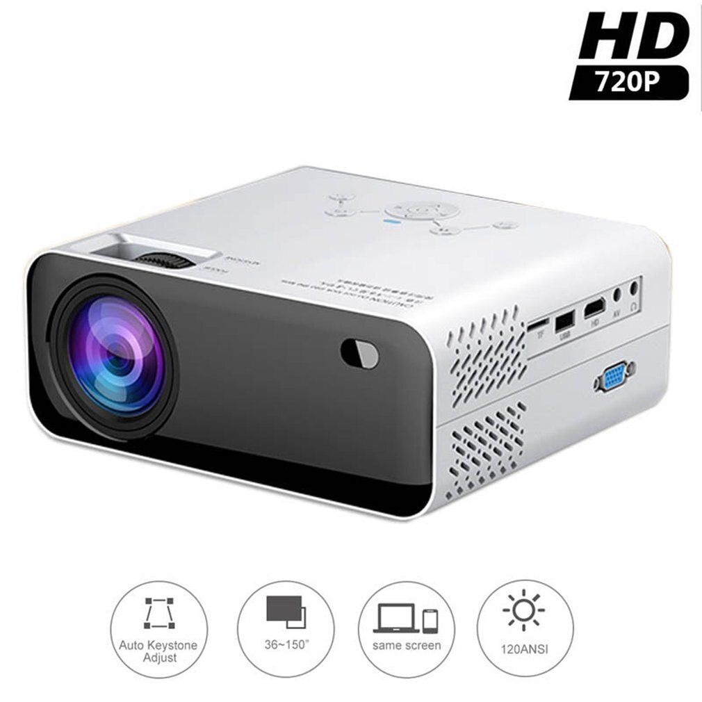 HD Home Screen Projector Front View