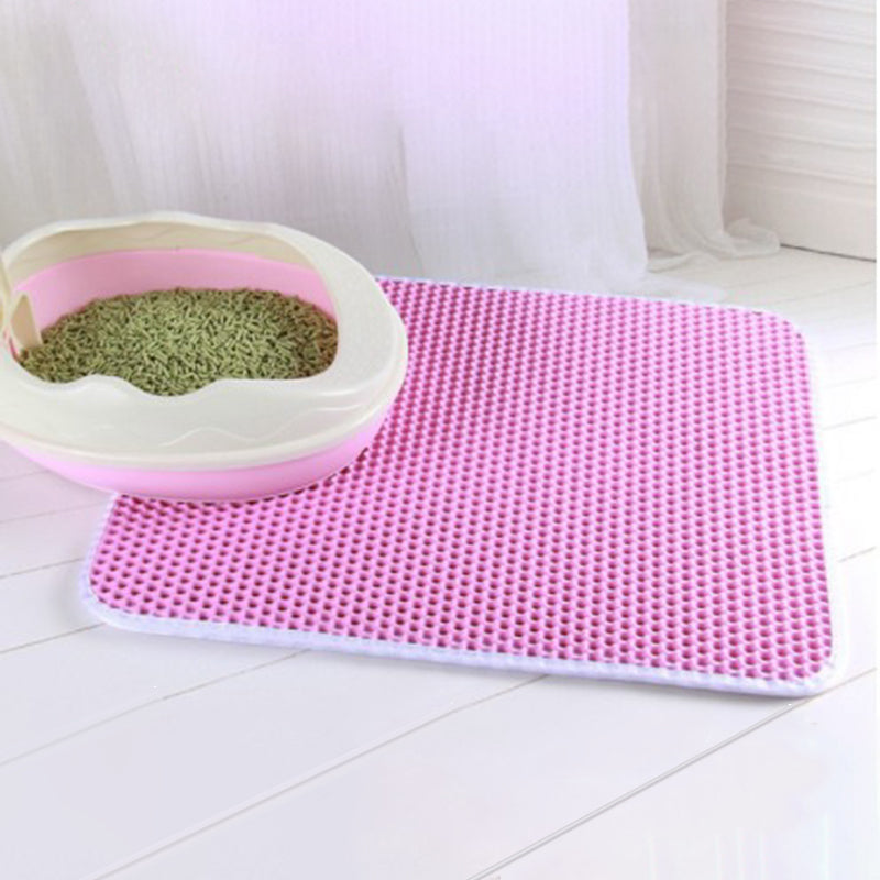 BABEECATS Double Layer EVA Pet Cat Litter Pad