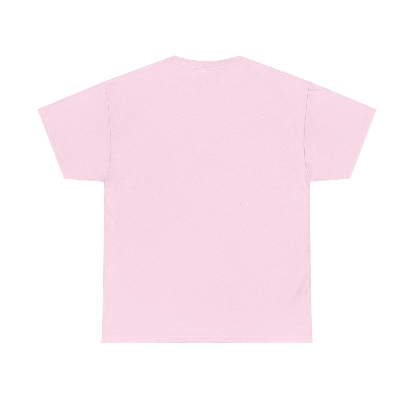 Valentine's Vibes Unisex Heavy Cotton Tee - Cute Cat Graphic T-Shirt