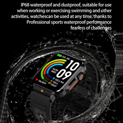 1.95" Outdoor Smartwatch | Bluetooth Call | IP68 Fitness Watch
